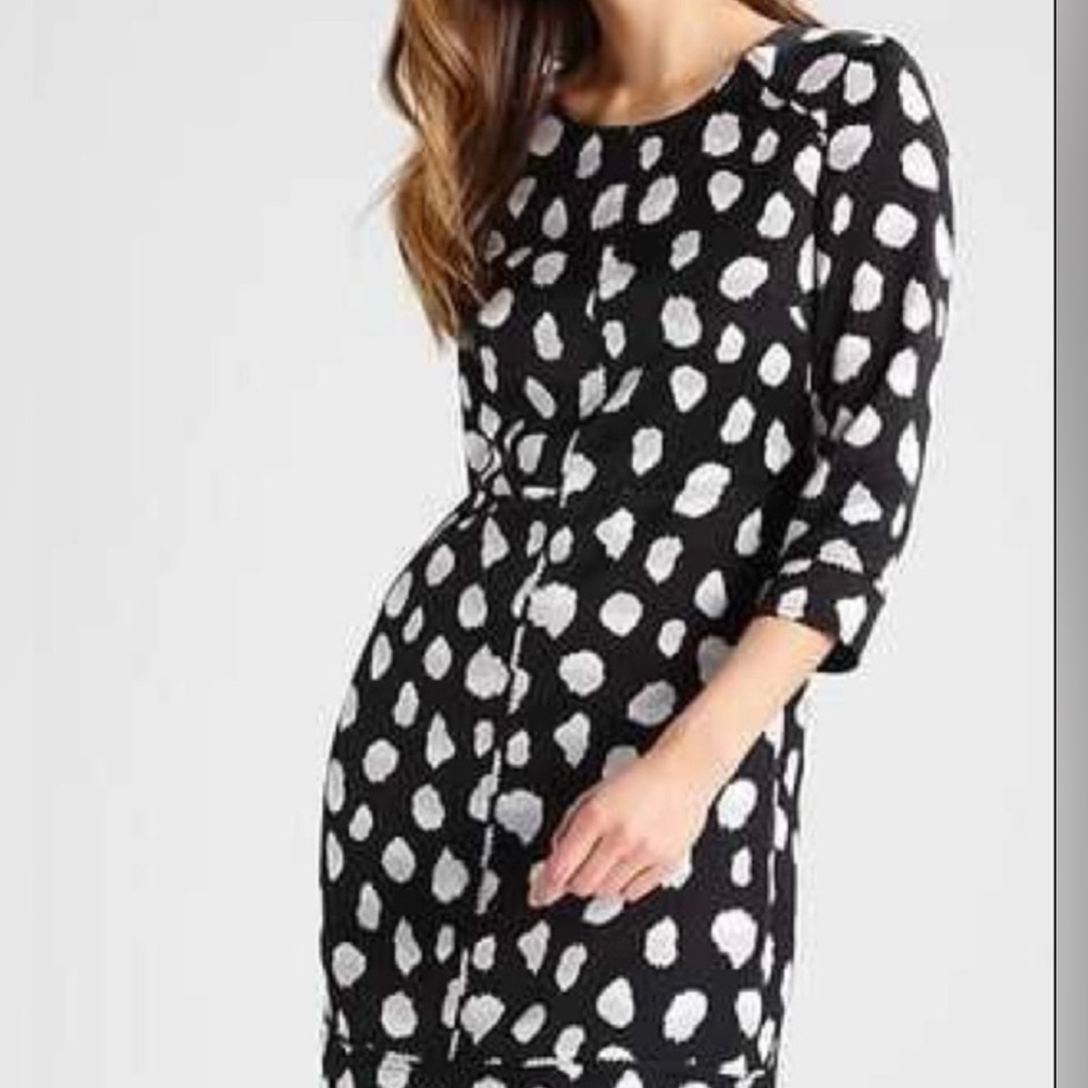 Banana Republic Silk Polka Dot Dress - Picture 4 of 7